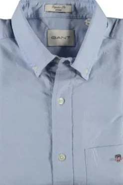 GANT Oxford Hemd light blue Regular Fit Langarm