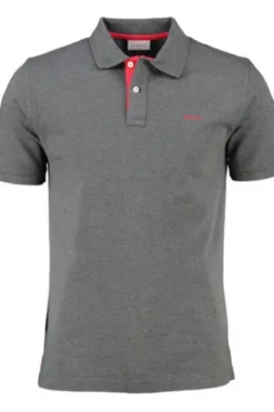 GANT Pique`Polo Shirt antracit Regular Fit