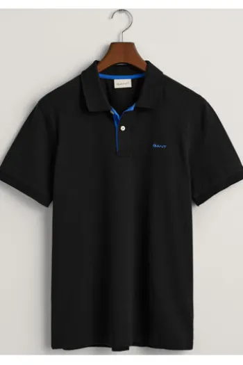 GANT Pique`Polo Shirt black Regular Fit