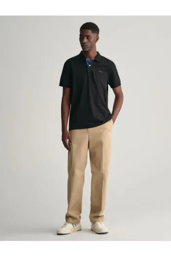 GANT Pique`Polo Shirt black Regular Fit