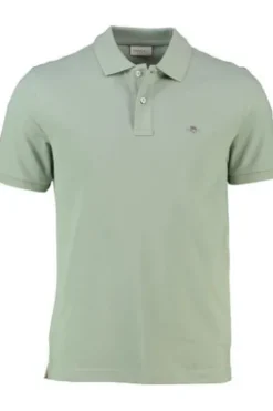 GANT Pique`Polo Shirt ceramic grey Regular Fit