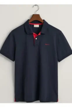 GANT Pique`Polo Shirt evening blue Regular Fit