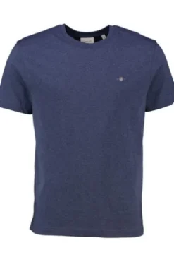 GANT Regular Fit Shield T-Shirt dk jeansblue melange