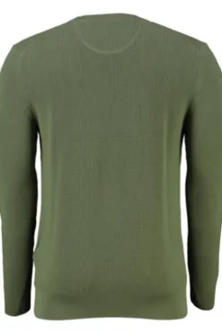 GANT Rundhals Pullover dry herb green Regular Fit
