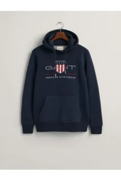 GANT Shield Hoodie marine