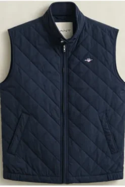 GANT Windcheater Weste evening blue Regular Fit