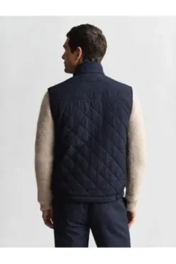 GANT Windcheater Weste evening blue Regular Fit