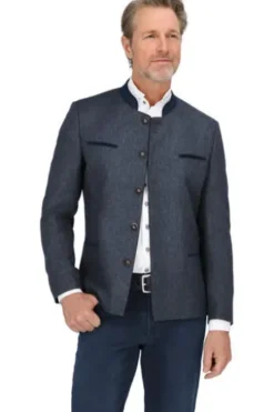 GEBR. WEIS Janker Rosenheim blau