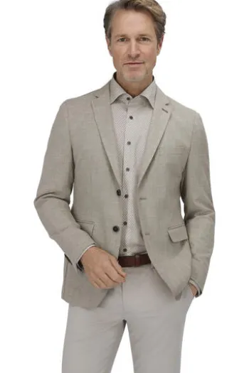 GEBR. WEIS Sakko beige Comfort Fit
