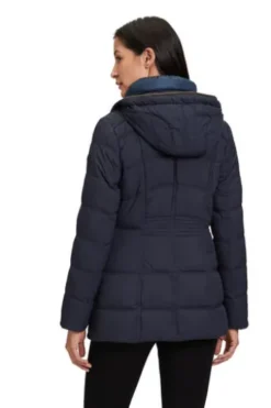 GIL BRET Steppjacke marine mit modischem Westeneinsatz