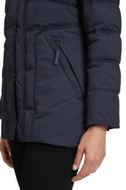 GIL BRET Steppjacke marine mit modischem Westeneinsatz