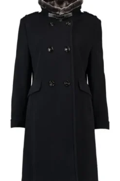 GIL BRET Wolljacke mit Webpezlz marine
