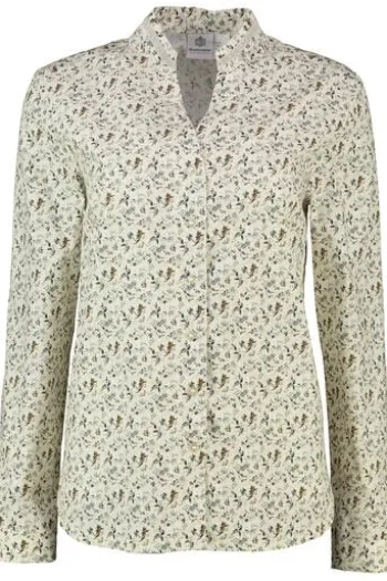 HAMMERSCHMID Bluse Gloria beige geblümt