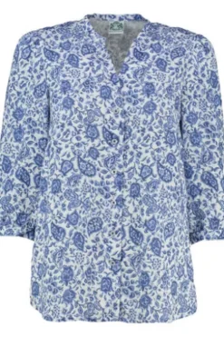 HAMMERSCHMID Bluse Olivia blau