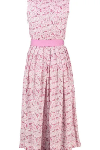 HAMMERSCHMID Kleid Sursee rosa geblümt