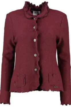 HAMMERSCHMID Walkjacke Baden bordeaux