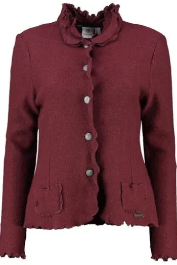 HAMMERSCHMID Walkjacke Baden bordeaux
