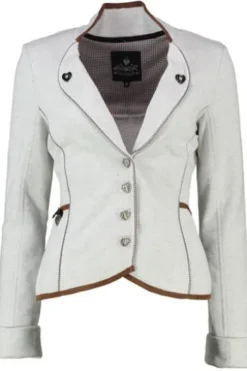 HANGOWEAR Trachtenjacke Lara offwhite in softer Qualität