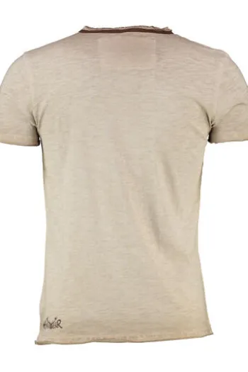 HANGOWEAR T-Shirt Alwin beige Kurzarm Alwin