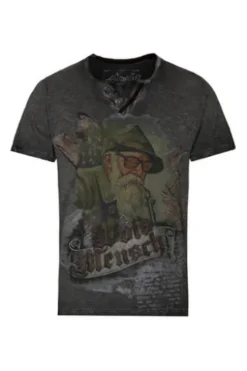 HANGOWEAR T-Shirt Burghard Grau