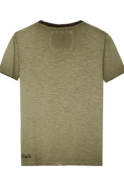 HANGOWEAR T-Shirt Fabio oliv Kurzarm