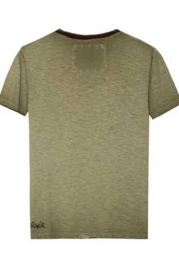 HANGOWEAR T-Shirt Fabio oliv Kurzarm