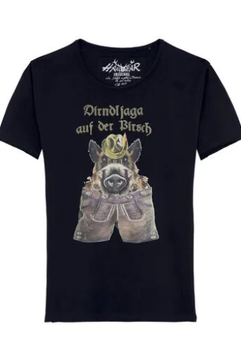 HANGOWEAR T-Shirt Fynn dunkelblau Kurzarm