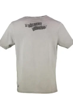HANGOWEAR T-Shirt grau Kurzarm Rocking Schwarzwald