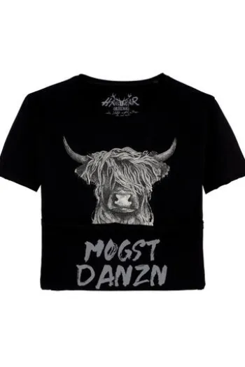 HANGOWEAR T-Shirt Qani Men schwarz Kurzarm