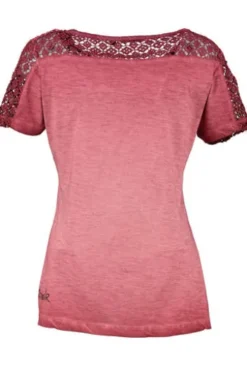 HANGOWEAR T-Shirt Quendresa rot bedruckt