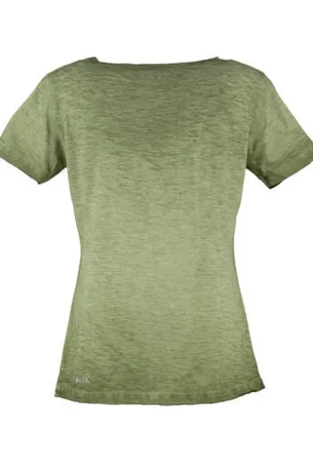 HANGOWEAR T-Shirt Schnapsdrossel oliv bedruckt