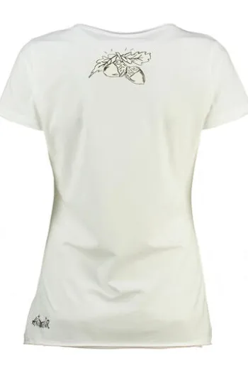 HANGOWEAR T-Shirt weiss Tierdruck Dorle