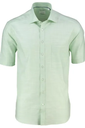 Hemd grün Comfort Fit Kurzarm