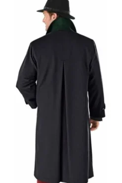 Herren Mantel: LODENFREY Loden-Mantel Linz anthrazit wind- und wasserabweisend