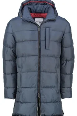 Herren Mantel: S4 JACKETS Stepp-Kurzmantel marine wasserabweisend