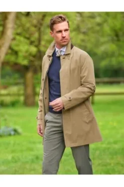 Herren Mantel: WELLINGTON OF BILMORE Kurzmantel Stirling beige