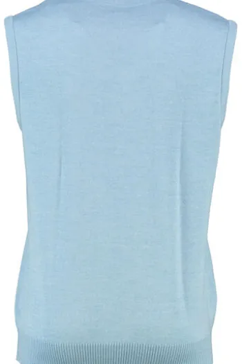 Herren-Pullunder MAERZ Pullunder ocean aqua