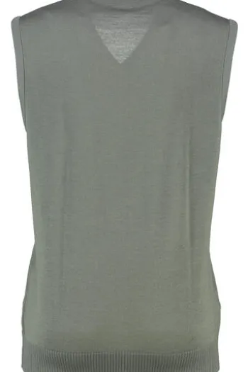 Herren-Pullunder MAERZ Pullunder foggy teal
