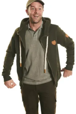 HUBERTUS Hunting Hoody oliv