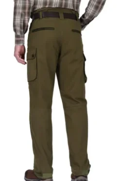 HUBERTUS Jagd Hose oliv winddicht, wasserdicht, atmungsaktiv