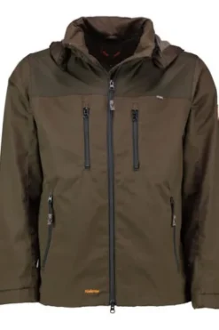 HUBERTUS Jagd-Jacke oliv wasserabweisend, geräuscharm