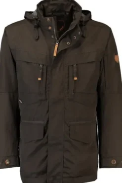 HUBERTUS Jagd-Jacke Tatra oliv geräuscharm & wasserdicht