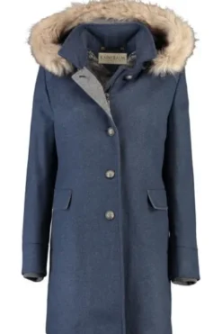 KAISERALM Jacke blau in softer Wollmix-Qualität