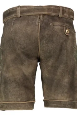 KRÜGER BUAM Lederhose braun Rob