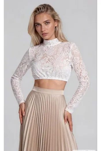 KRÜGER COLLECTION Dirndlbluse Navina ecru