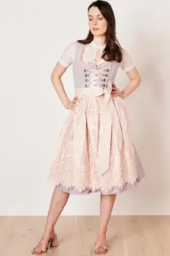 KRÜGER COLLECTION Dirndl flieder Lilja
