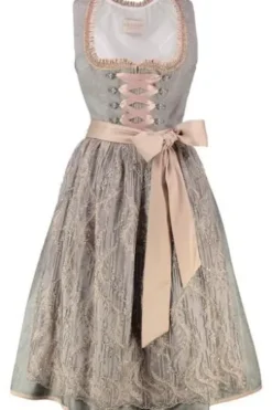 KRÜGER COLLECTION Dirndl grau Nebulia