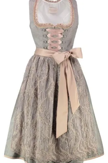 KRÜGER COLLECTION Dirndl grau Nebulia