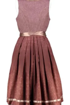 KRÜGER COLLECTION Dirndl rost Paisleymuster Enja