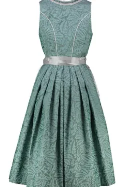 KRÜGER COLLECTION Dirndl türkis geblümt Caro